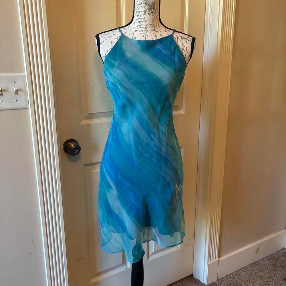 Cachet Women's Blue Dress